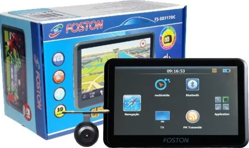 Atualizar GPS Foston 2026 Modelo FS-717-DC Maps Brasil