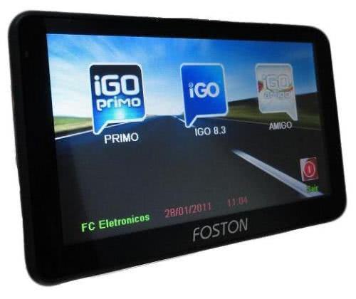 Atualizar GPS Foston 2026 Modelo FS-717-DC Maps Brasil