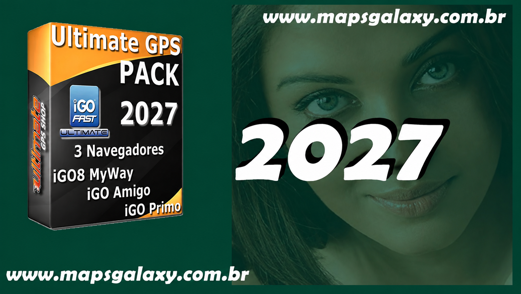 Atualização de mapas GPS Guia Quatro Rodas 2027